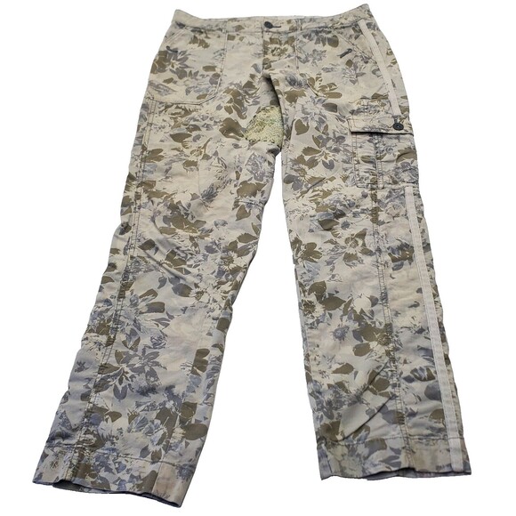 Hei Hei Anthropologie Jeans Camo Cargo Utility Pockets Lightweight Women's Sz 2 - Picture 1 of 16